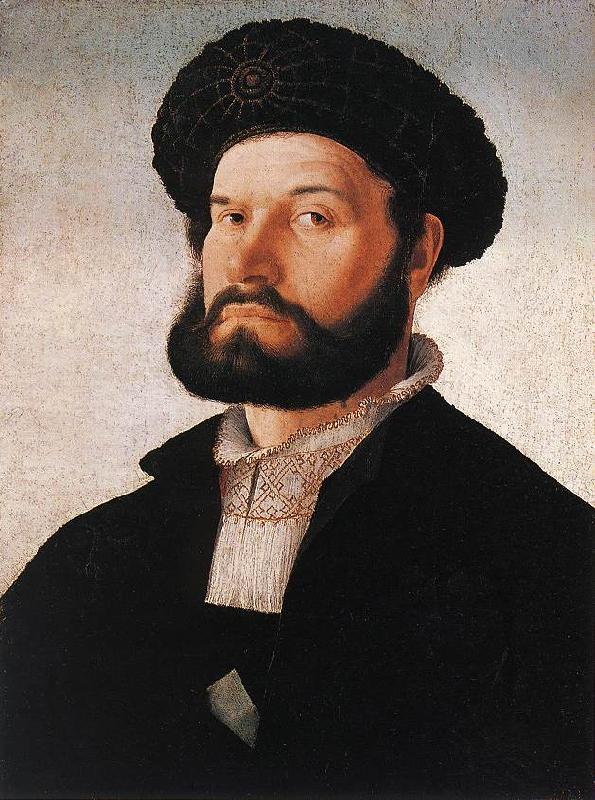 SCOREL, Jan van Portrait of a Venetian Man af oil painting picture